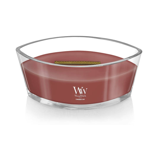 Cinnamon Chai Scented Ellipse Candle, 16 oz