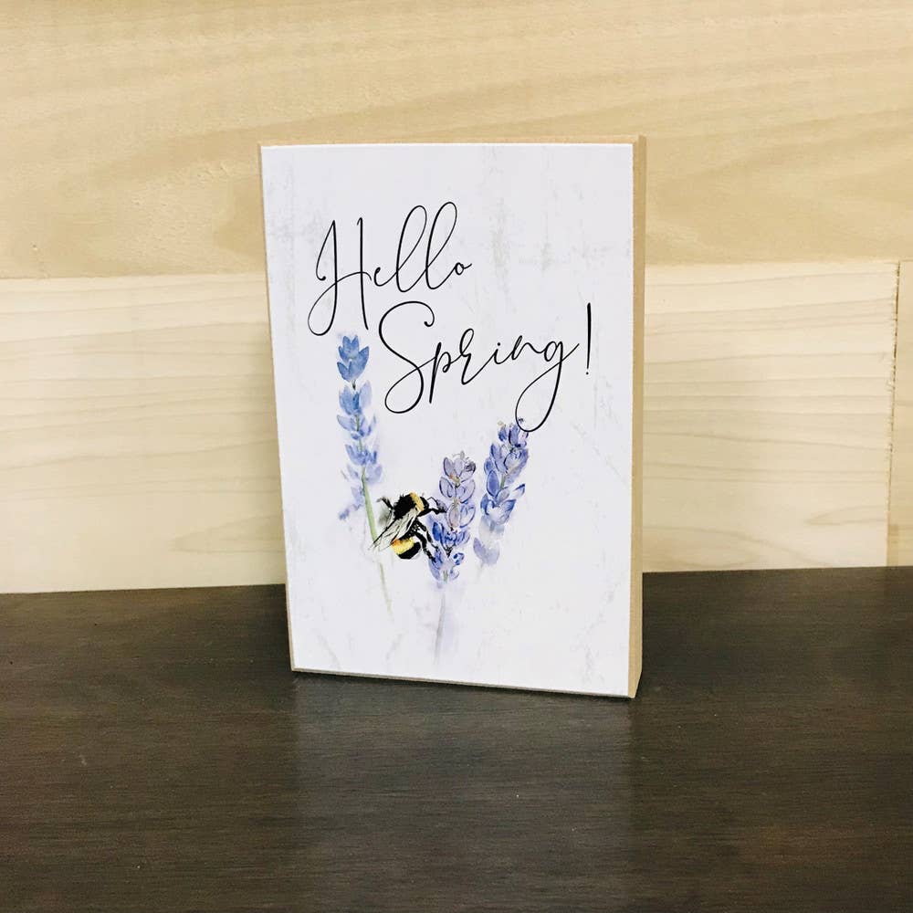 Spring Bee Here Block