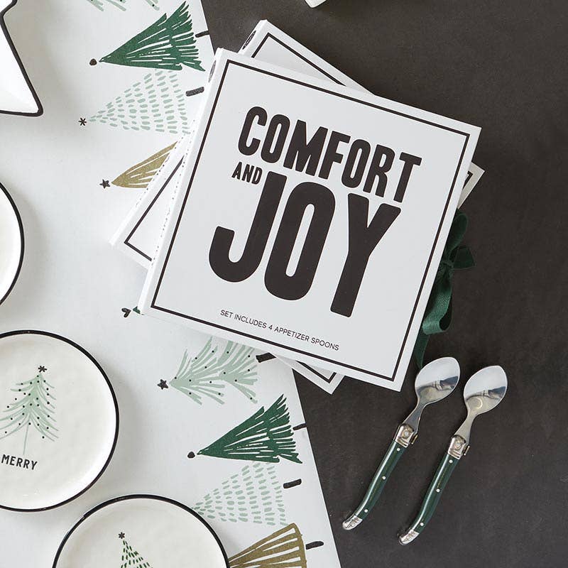 Green Charcuterie Spoon Set