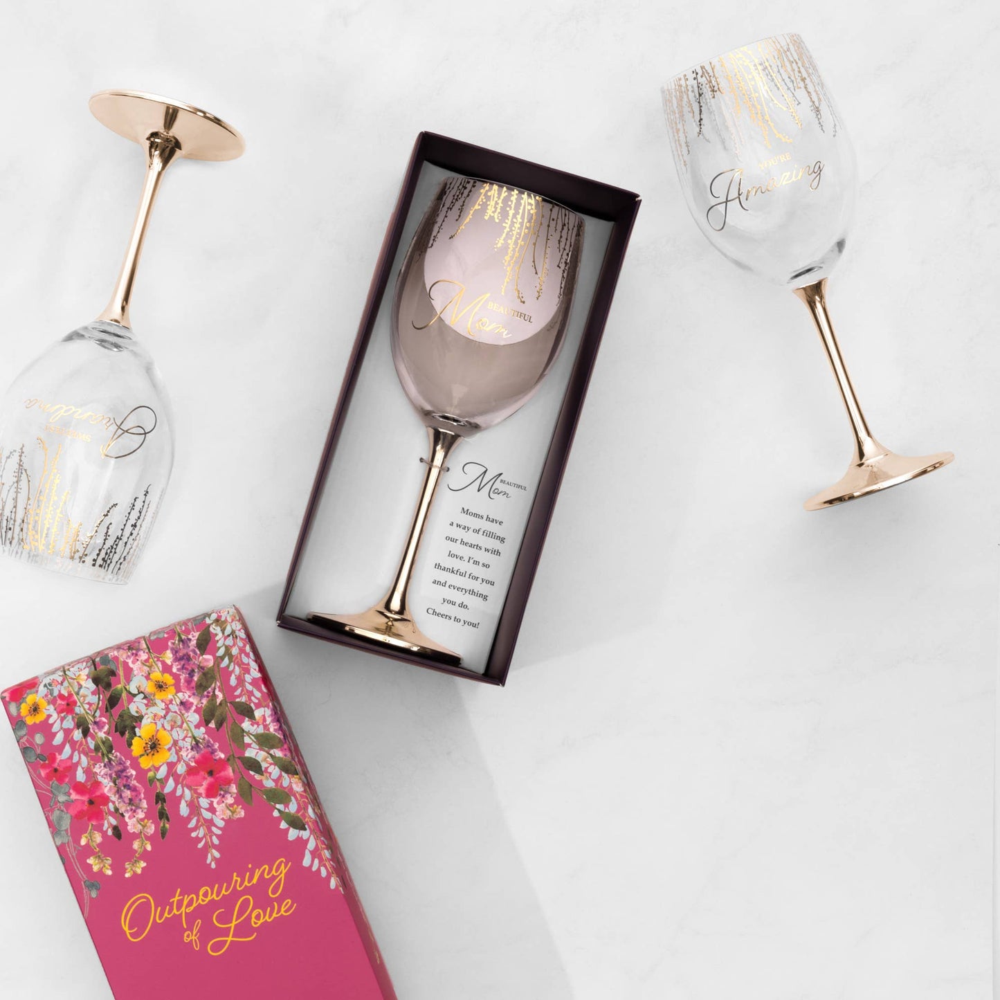 Grandma - Gift Boxed 19 oz Crystal Wine Glass
