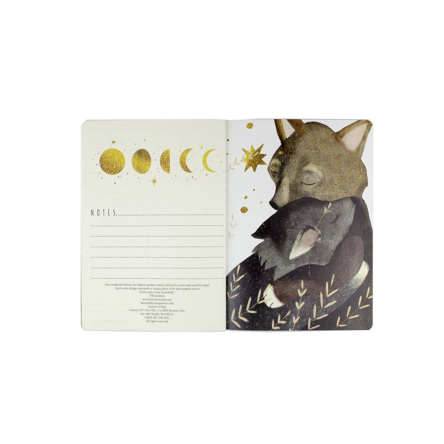N Wolf Cub Moon 8.27"