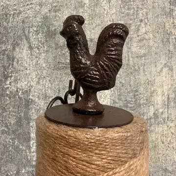 Cast Iron Spool Holder: Bird