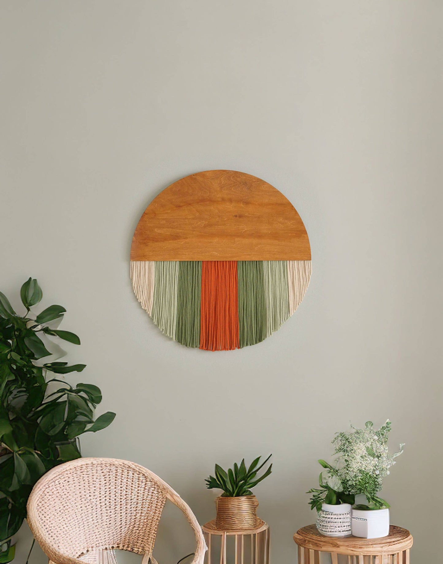 Half Moon Wall Hanging V07