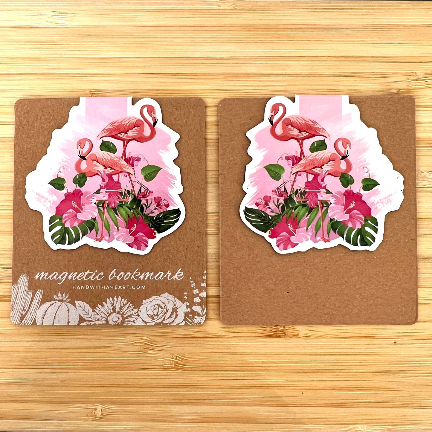 Flamingo Magnetic Bookmark