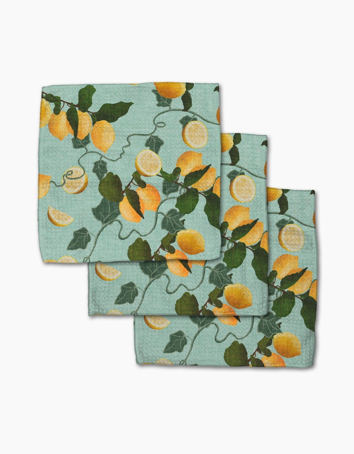 Lemon Dishcloth Set