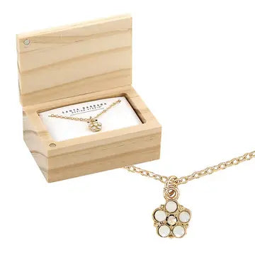 Bloom Necklace in Wooden Box