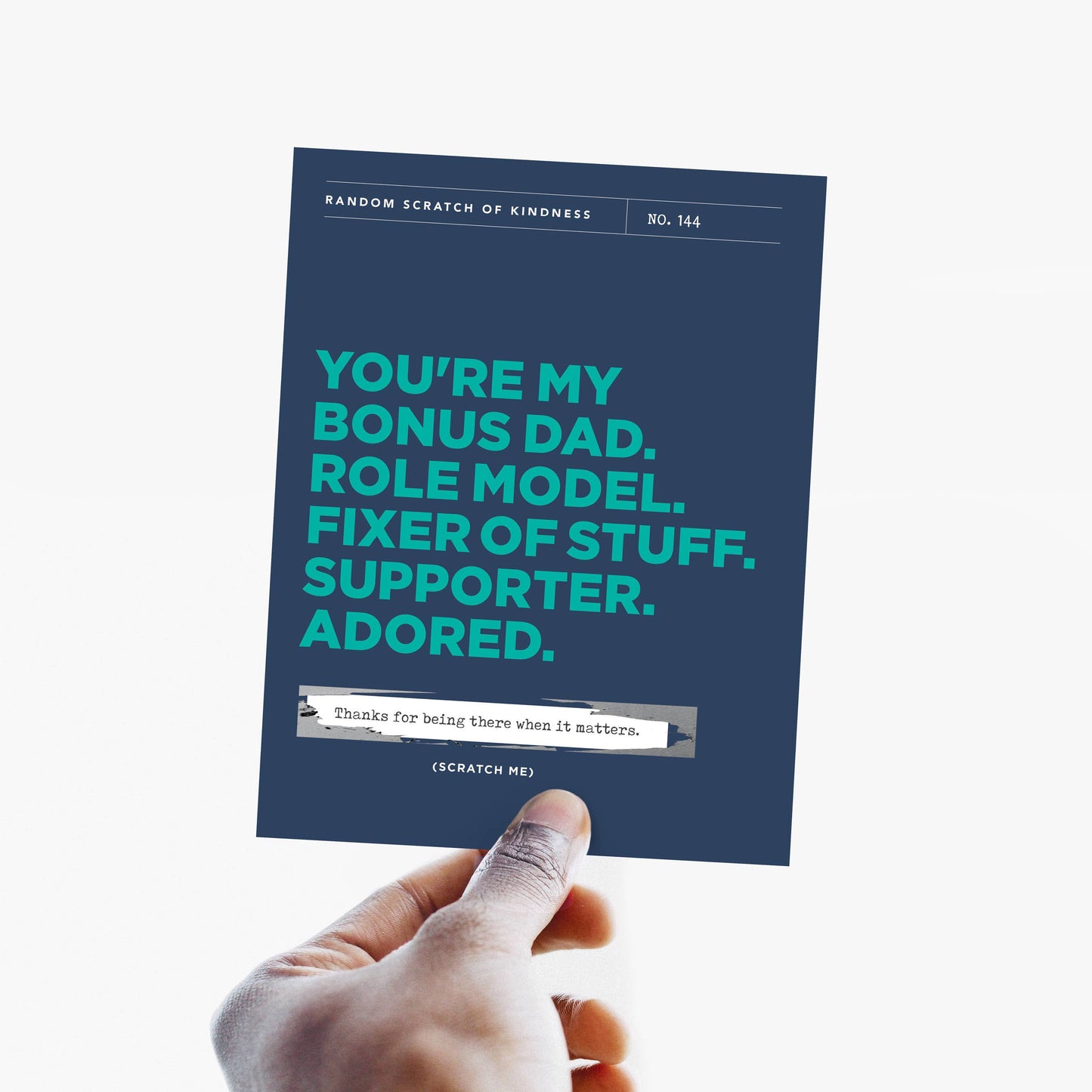 Scratch-off Card - Bonus Dad - Father's Day/Thank You
