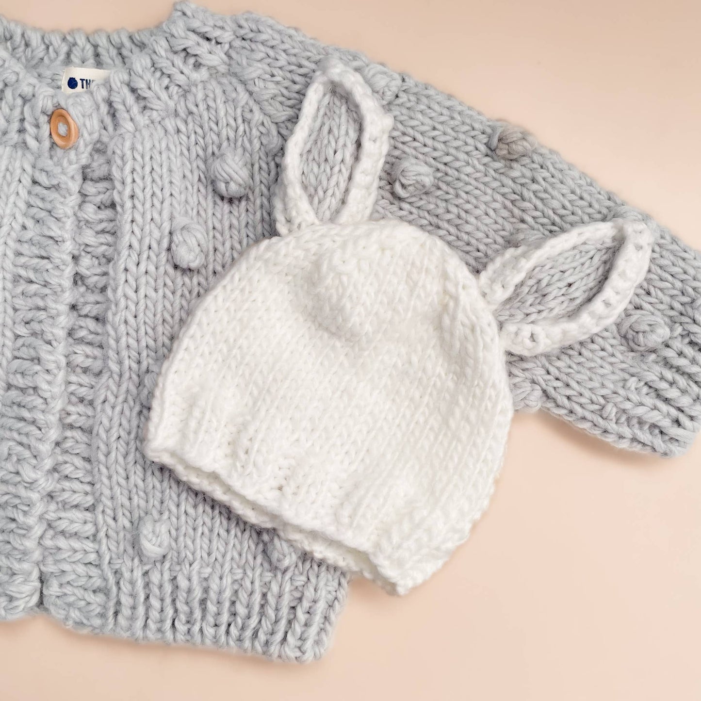 Bailey Bunny White Bowie Grey | Kids & Baby Hat Spring
