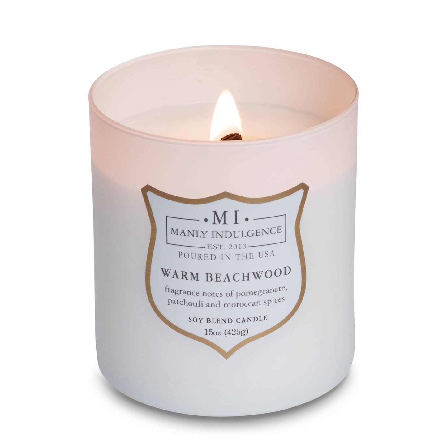 Manly Indulgence Signature Warm Beachwood, 15 oz