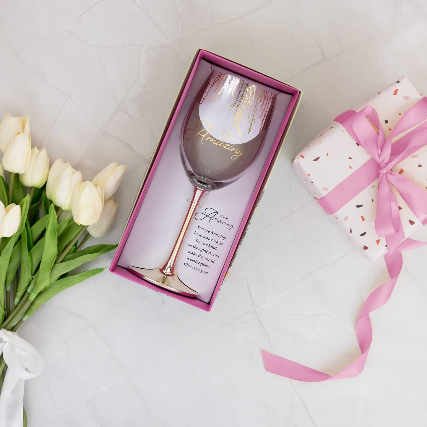 Amazing - Gift Boxed 19 oz Crystal Wine Glass