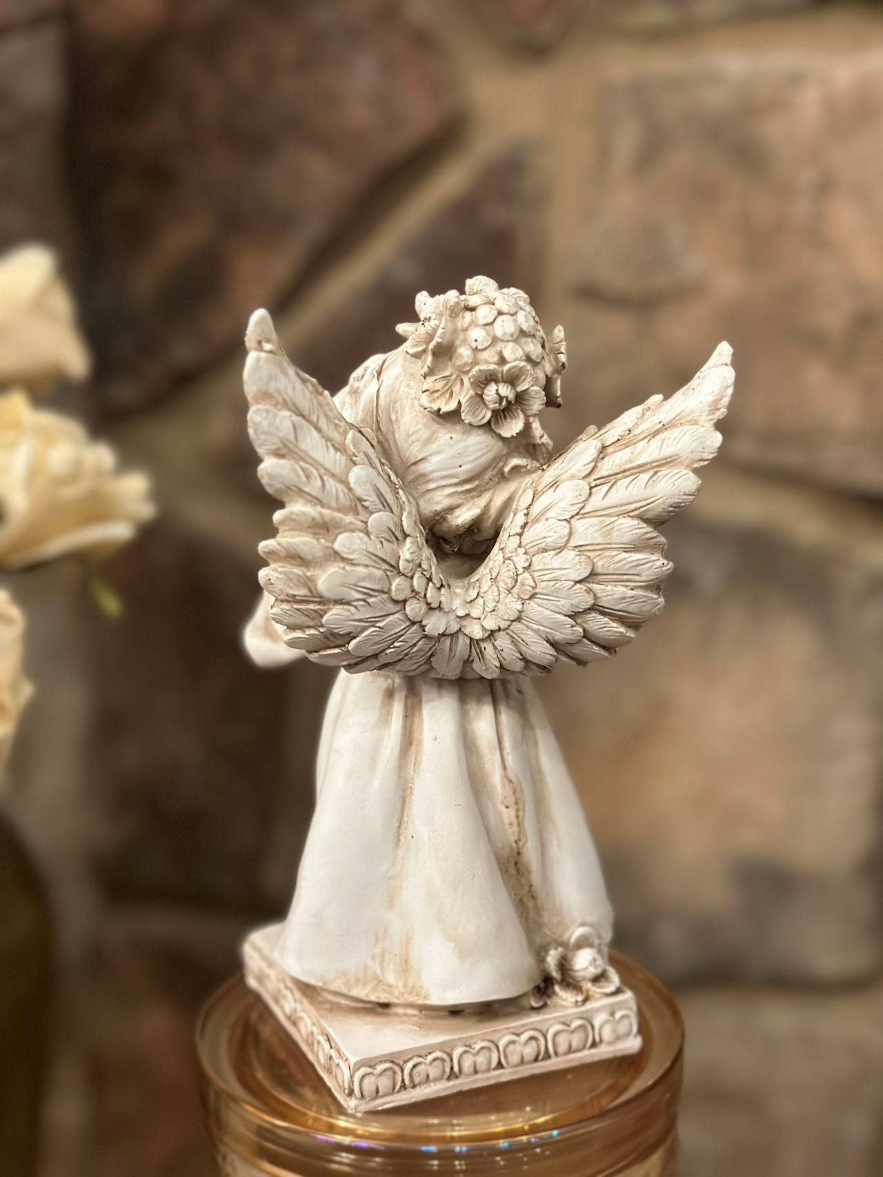 Angel Tea Light Candle Holder