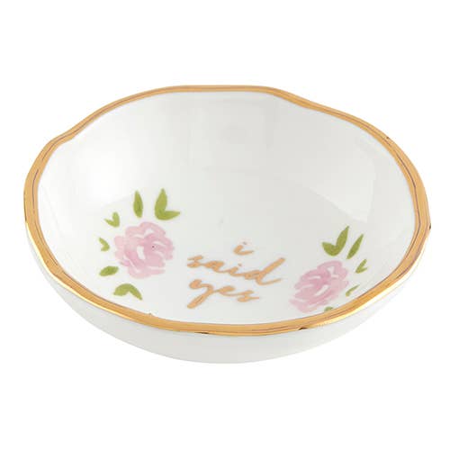 Jewelry Dish - I Said Yes