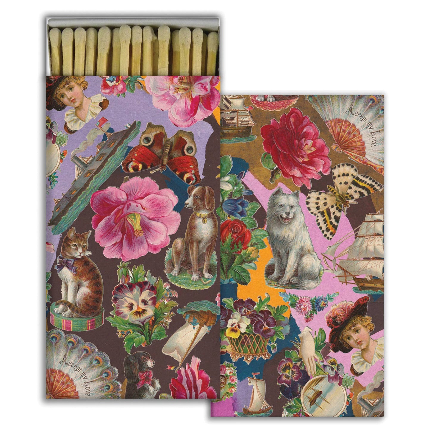Matches Victorian Collage