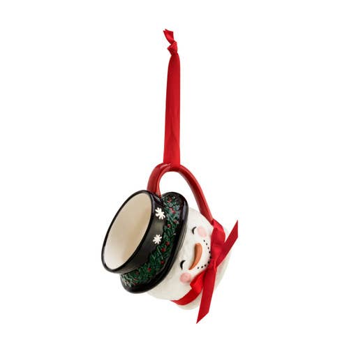 DEMDACO - Snowman Coffee Pod Mug Ornament
