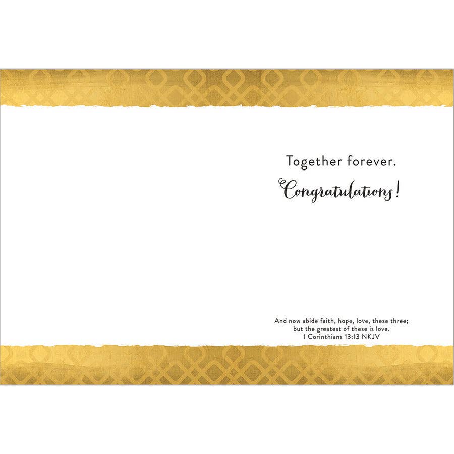 Legacy - Mr & Mrs - Faith Wedding Card