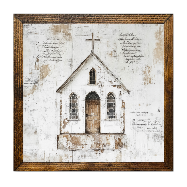 "BLESS YOUR HEART SERIES" WHITE CHURCH 3