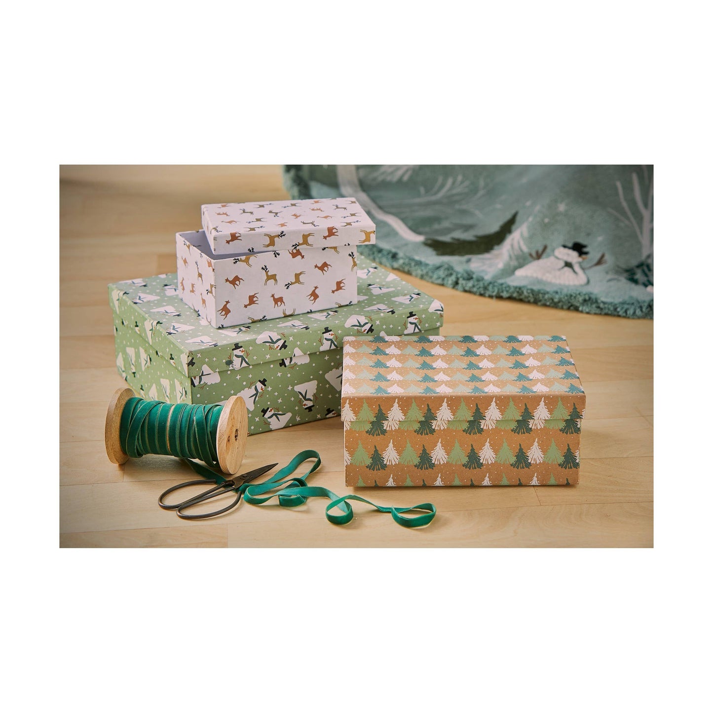 Balsam Paper Box Set of 3 - Multi