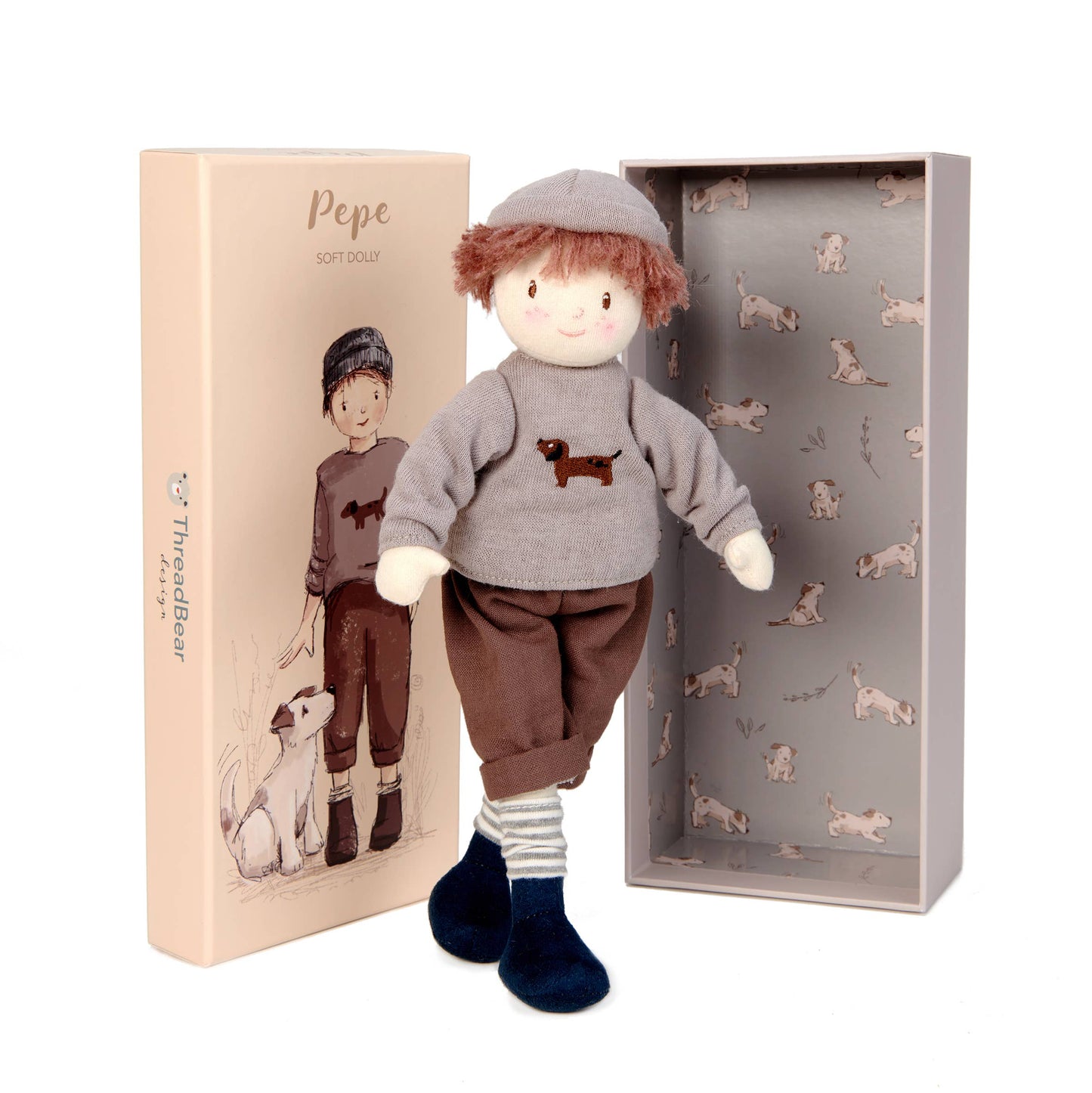 Pepe Rag Doll in Gift Box