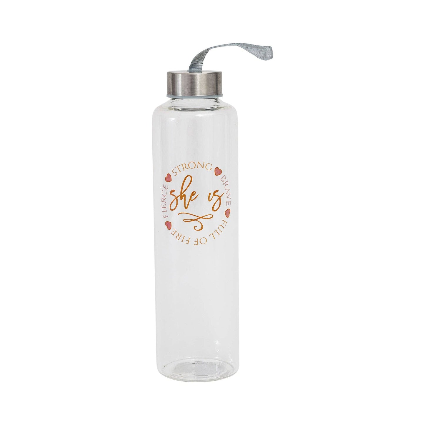 Divinity Boutique - Strong Brave Fierce Water Bottle