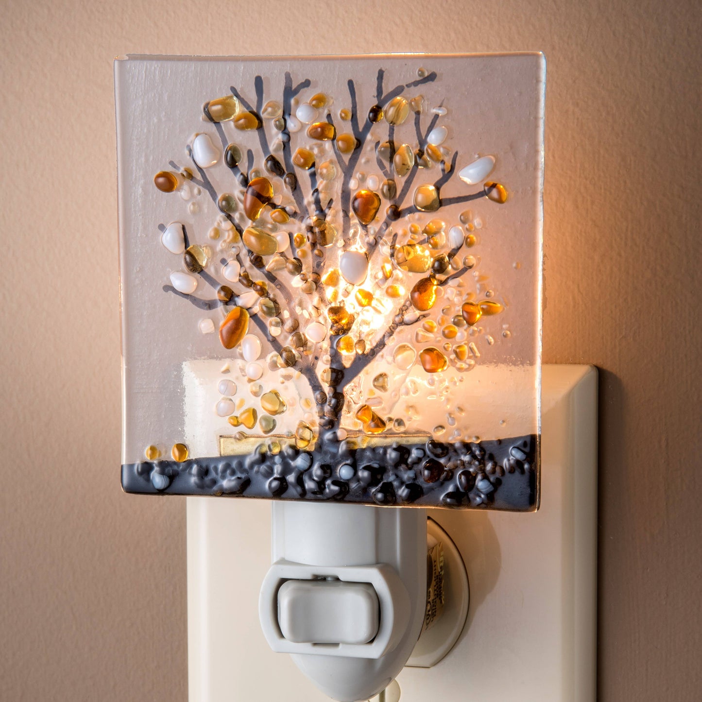 Tree Fused Fall Night Light
