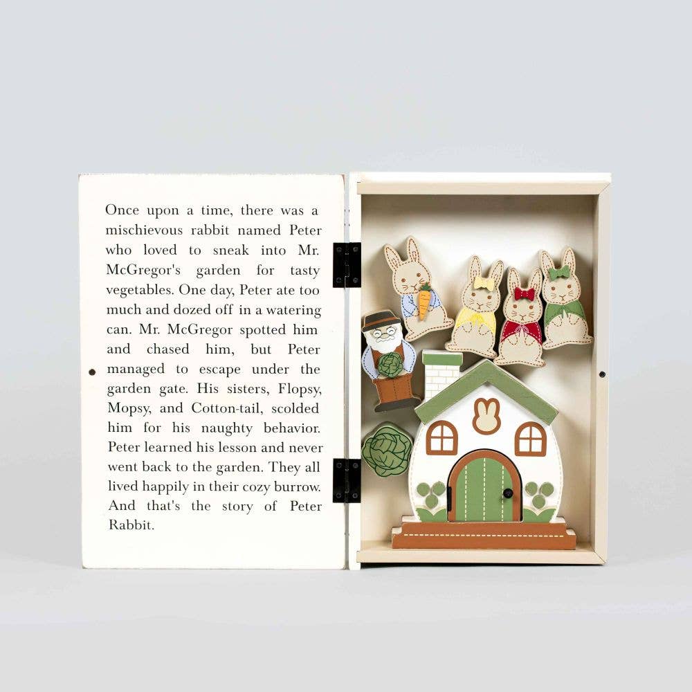 8x12 woodland storybook s/6 (PETER RABBIT) Gift Set