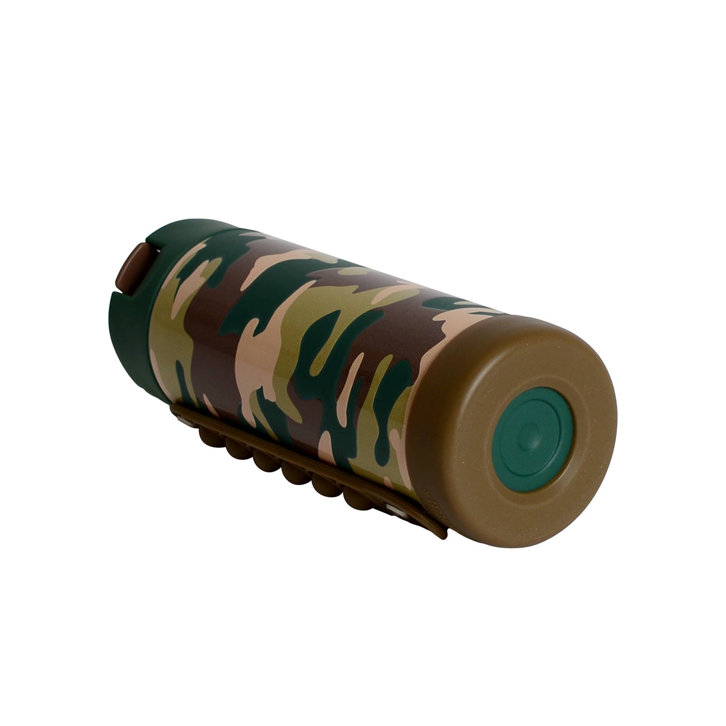 Fidget Strap Kids Stainless Bottle 14oz Green Camo