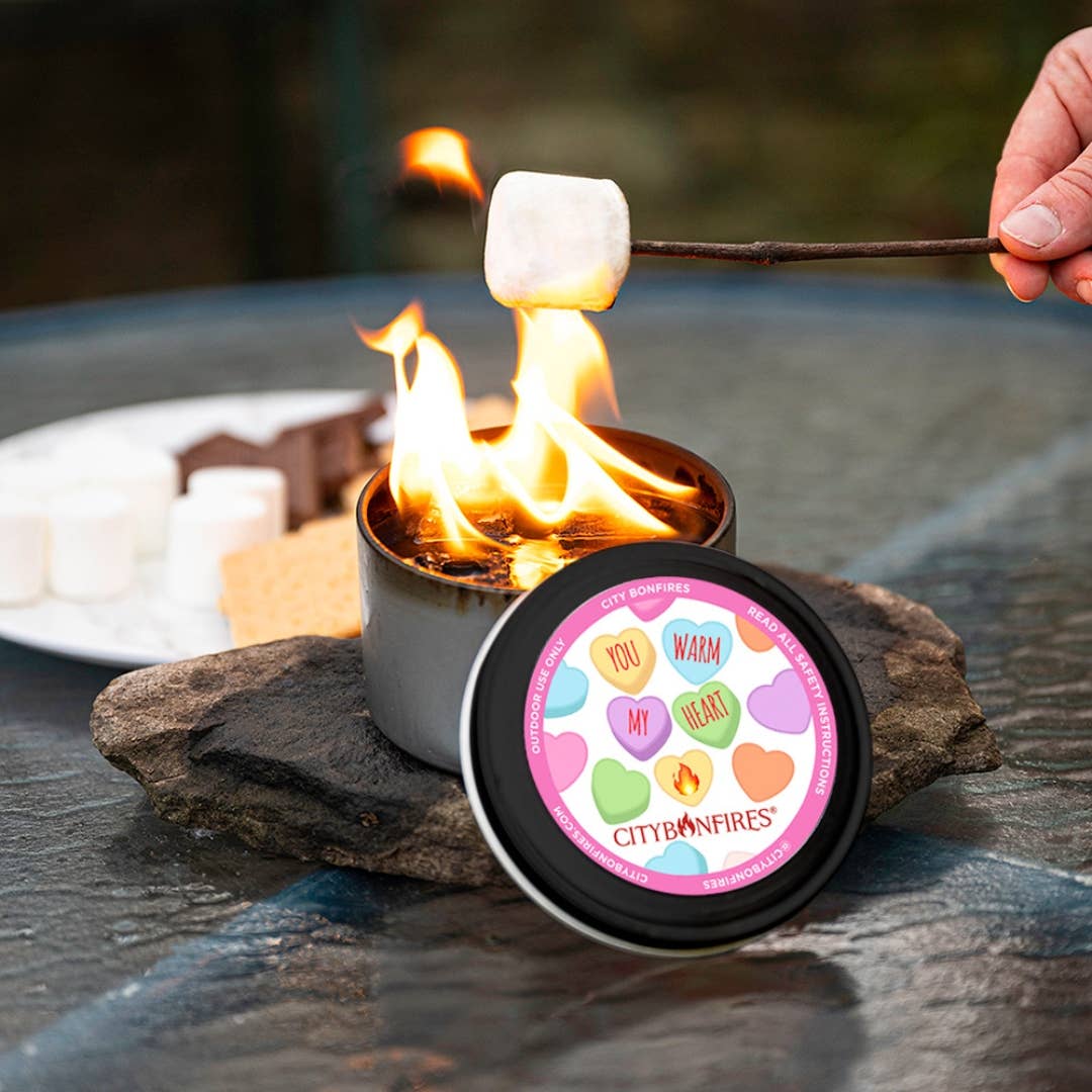 Portable Fire Pits - City Bonfire - Valentine's Day Limited Edition