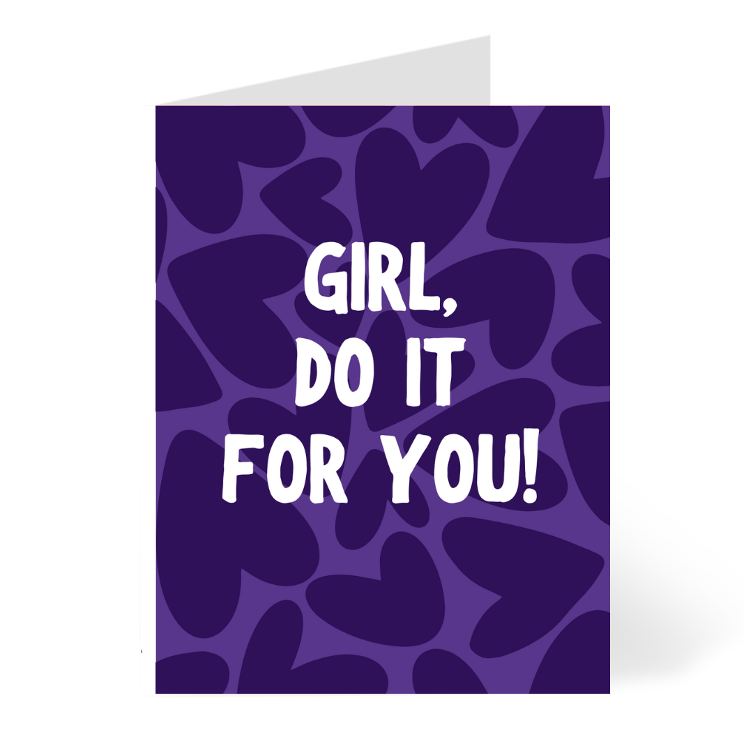 For You | Woman Encouragement Card, Black Artist