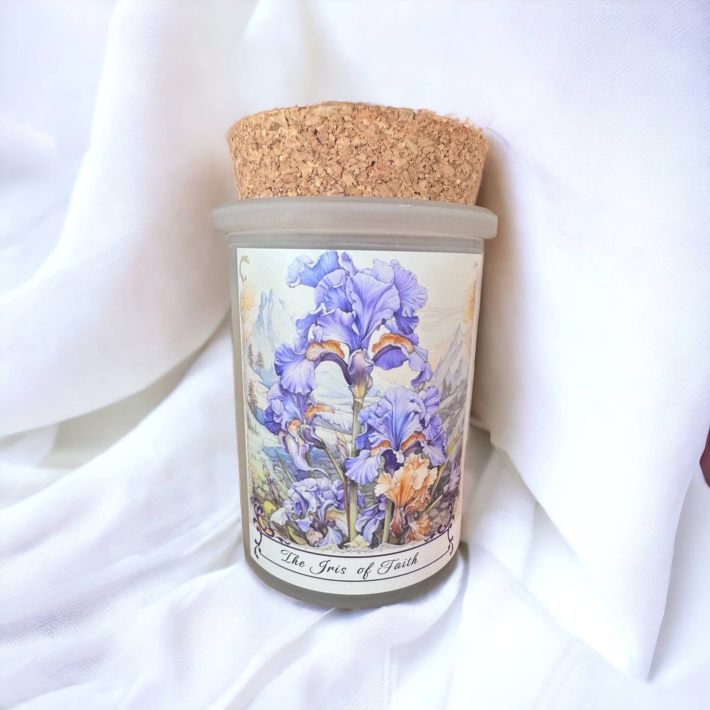 Vintage Botanical Iris Flowers Divine