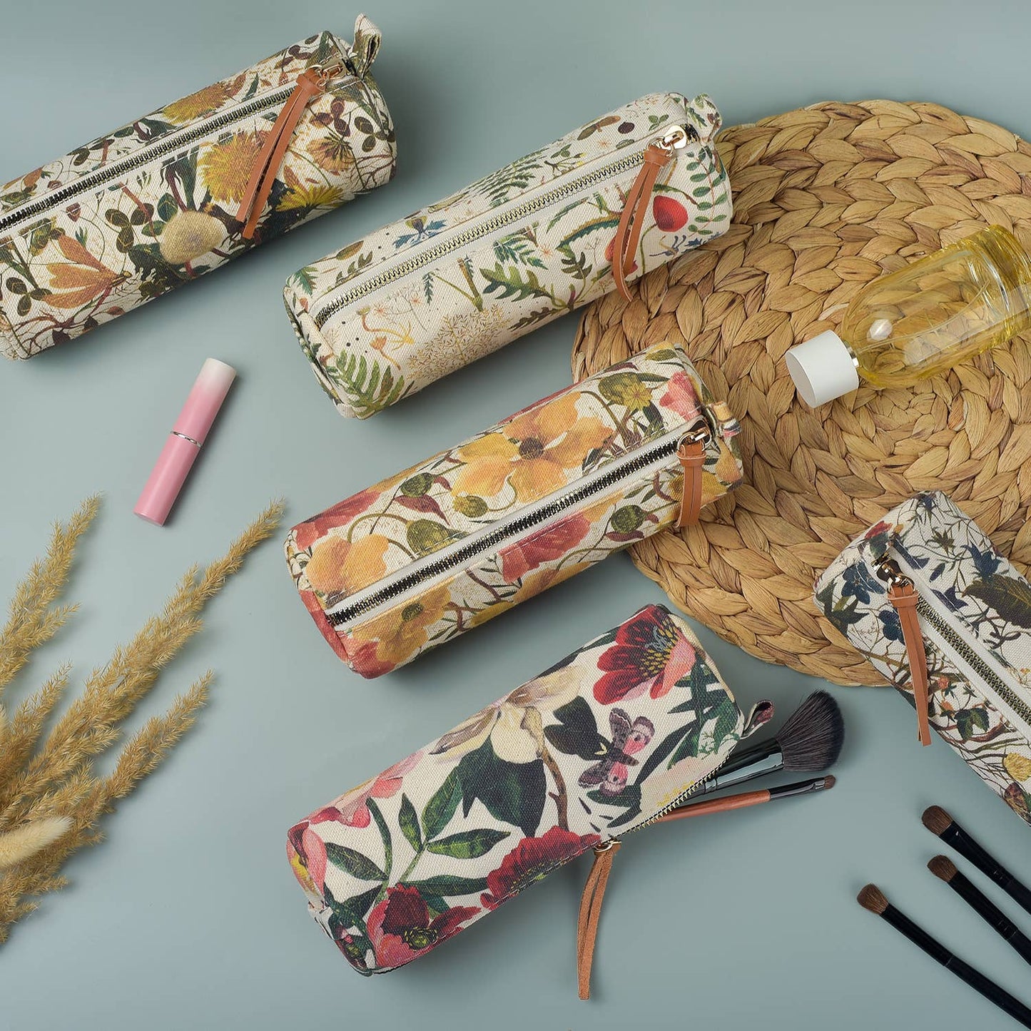 Pencil Pouch - Peonies