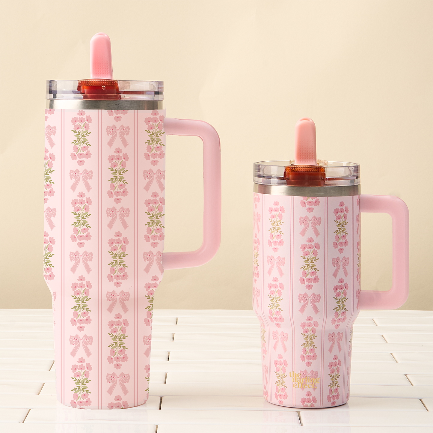 20oz Lifestyle Flip Straw Tumbler-Oh So Fancy Pink
