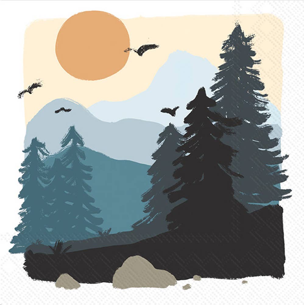 Paper Cocktail Napkin 20 Ct Nature