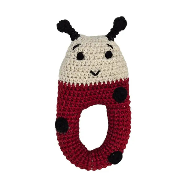 Crochet Ladybug Rattle