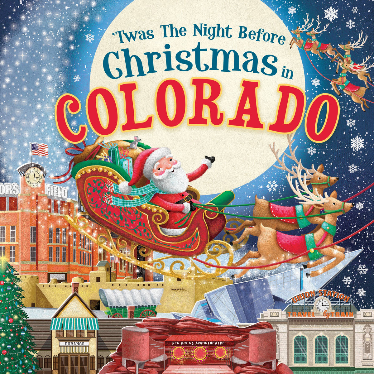 Sourcebooks - 'Twas the Night Before Christmas in Colorado (HC)