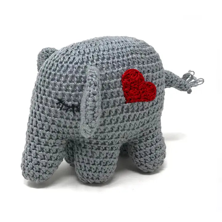 Crochet Elephant - Red Heart