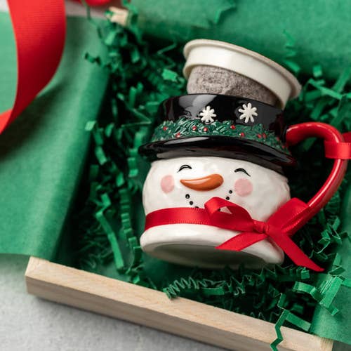 DEMDACO - Snowman Coffee Pod Mug Ornament