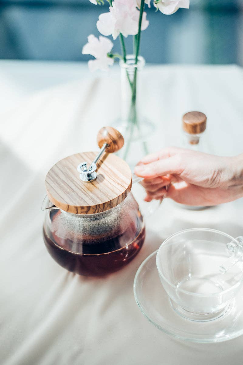 Teaor Tea Maker Olive Wood