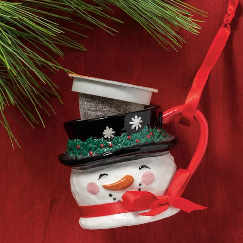 DEMDACO - Snowman Coffee Pod Mug Ornament