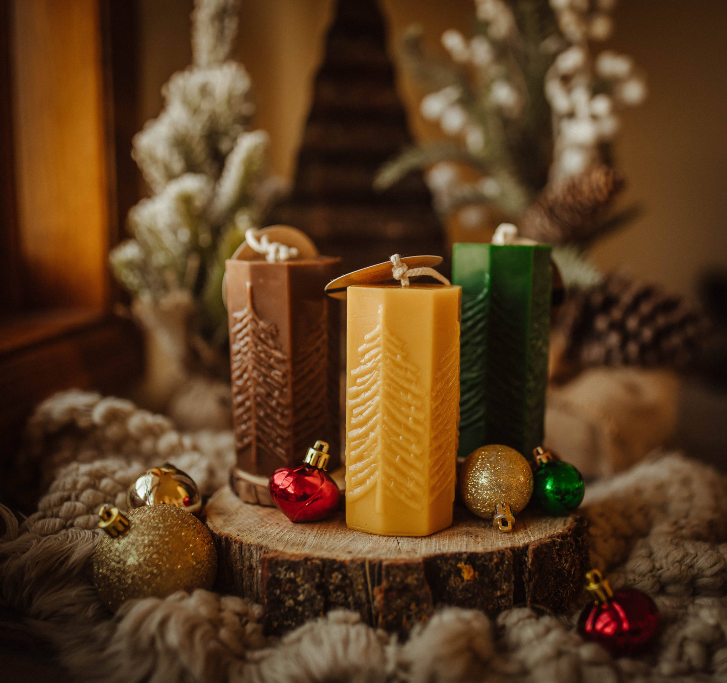 Lone Tree Beeswax Candle