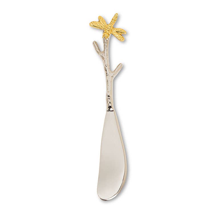 Dragonfly on Branch Pate Spreader-5.5"