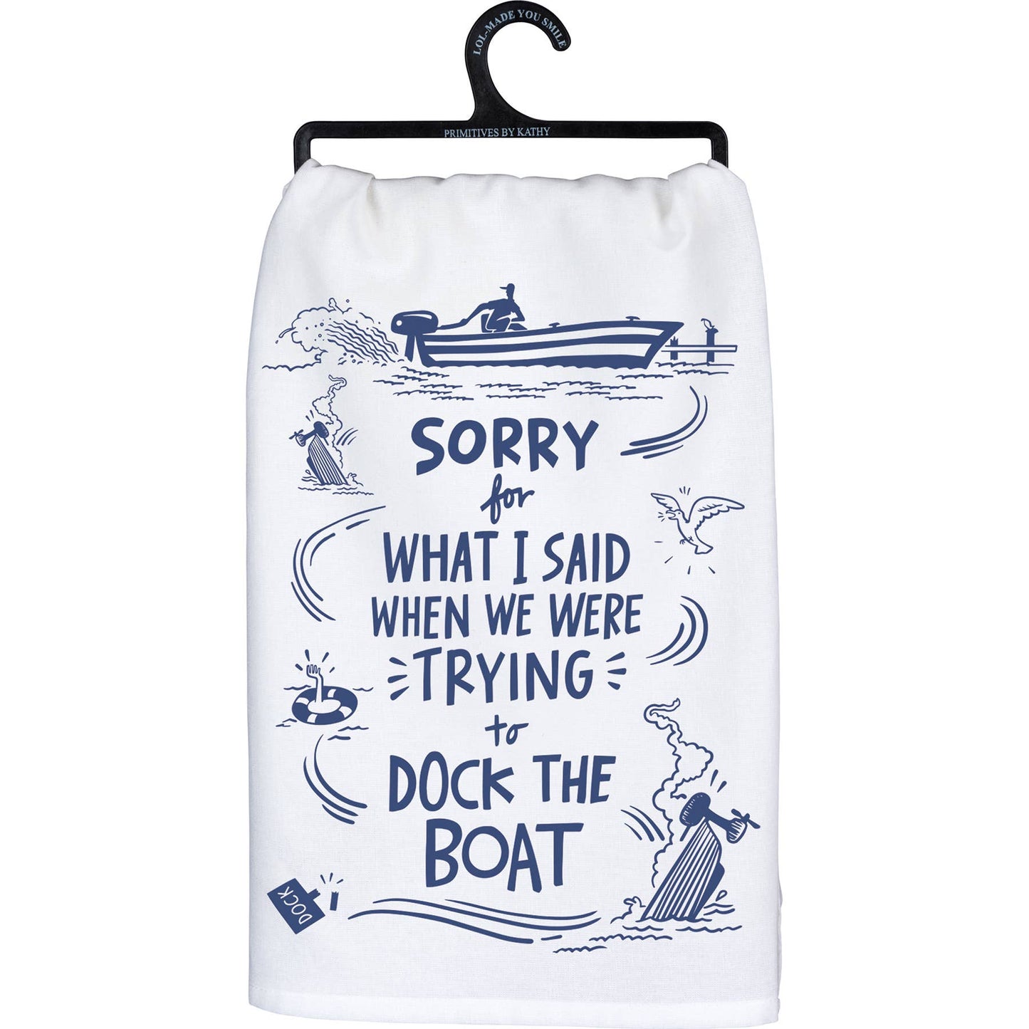 Dock The Boat Towel