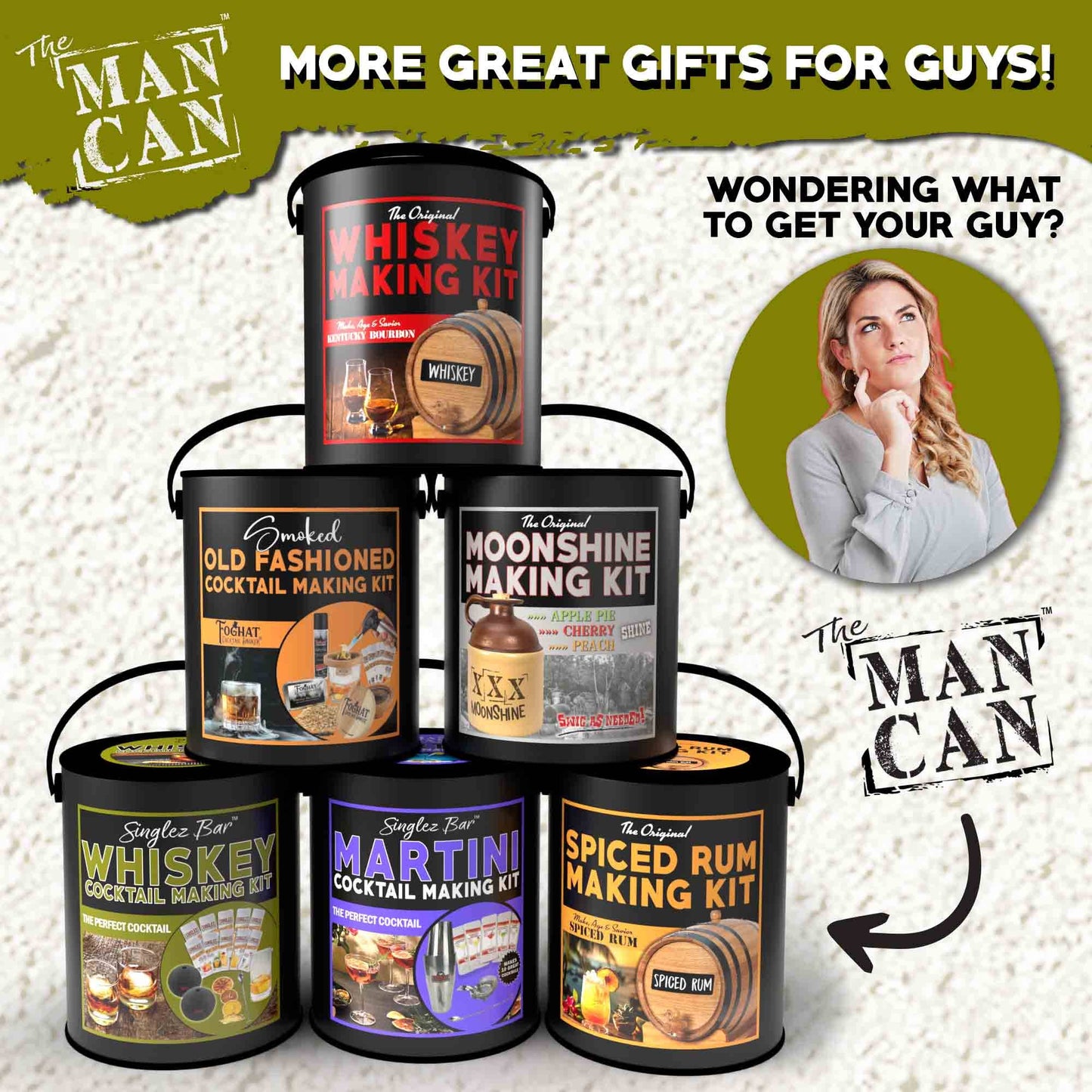 ThousandOaksBarrelCo. - Whiskey Cocktail Making Kit | Bar Gifts | Home Bar Tools