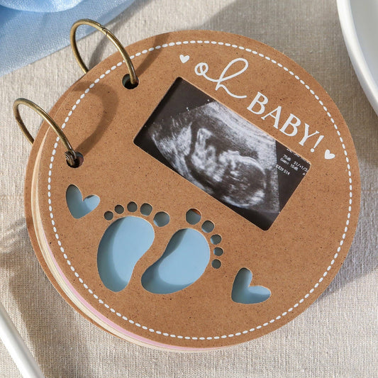 Baby Shower Prediction Advice Card Keepsake Book