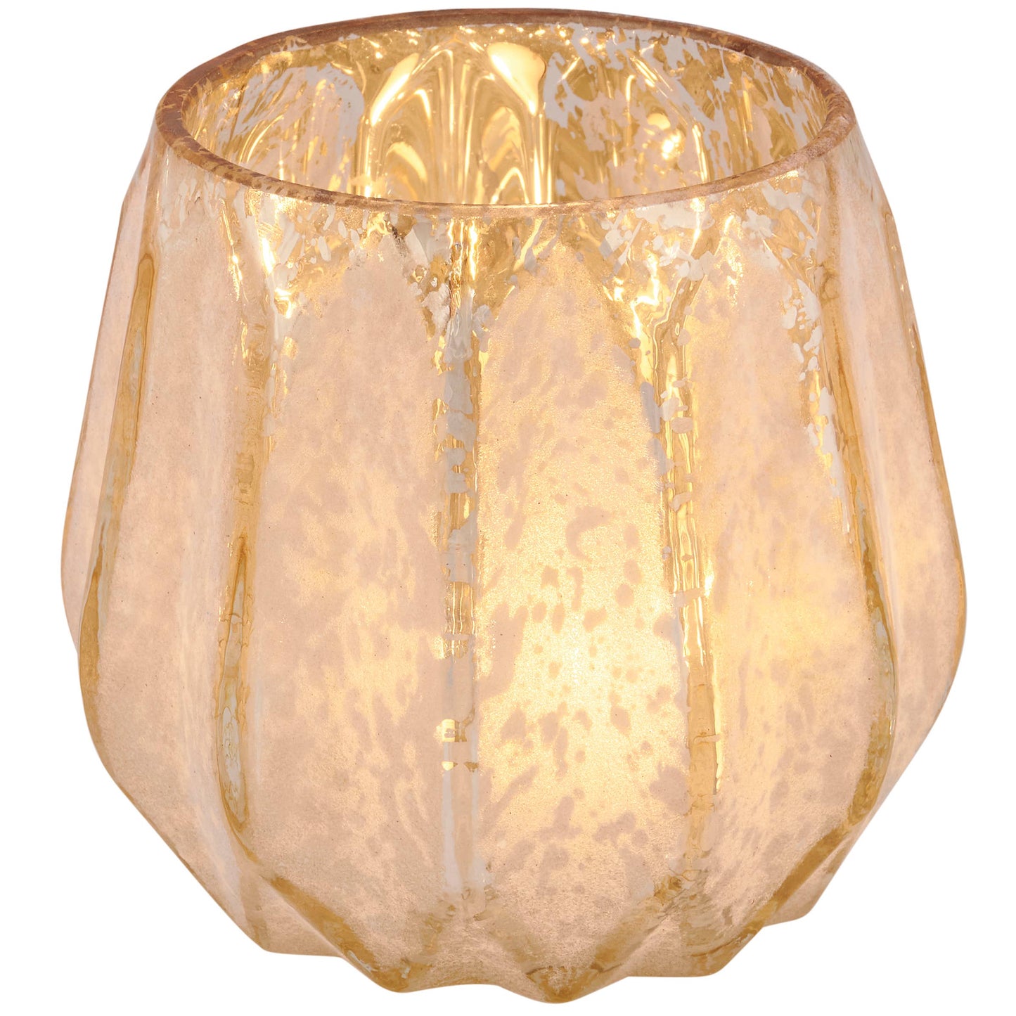 Candelabro en oro rosado