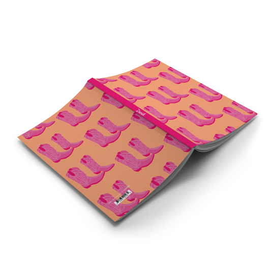 Pink on Blush Classic Layflat Notebook