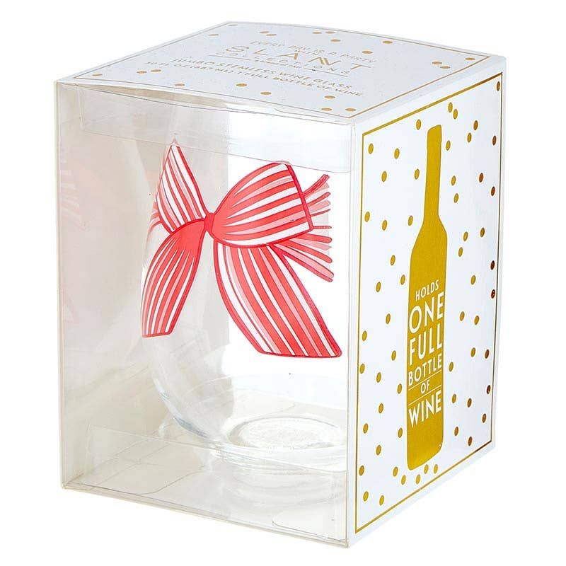 Jumbo Wine Glass Bow