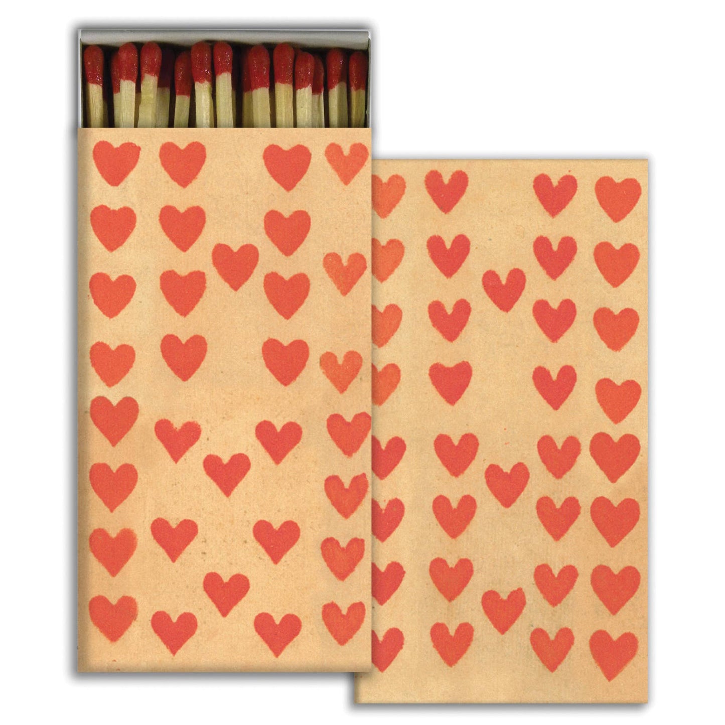 Matches Heart Rows