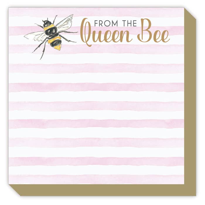 Queen Bee Luxe Notepad -RosanneBeck Collections