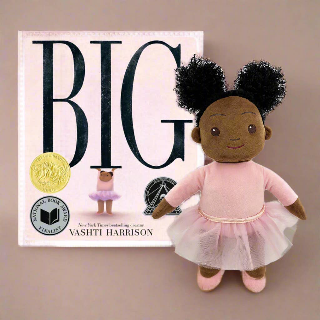 Big Doll and hardcover book SOLD SEPARATELY
