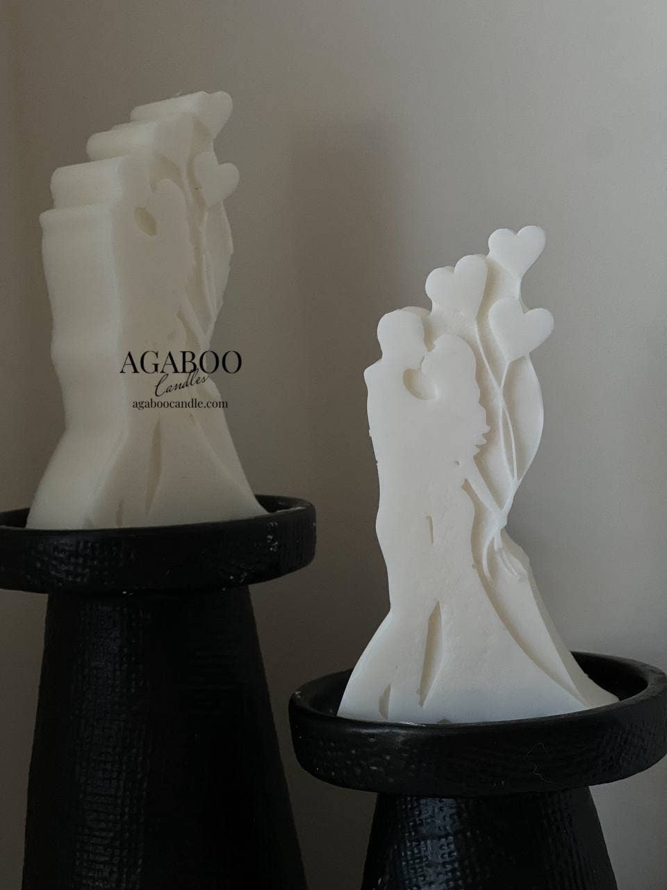 Couple Body Candle 5.5x3in - Valentines